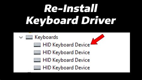 install Dell keyboard driver